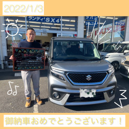 ソリオバンディットのご納車です☆
